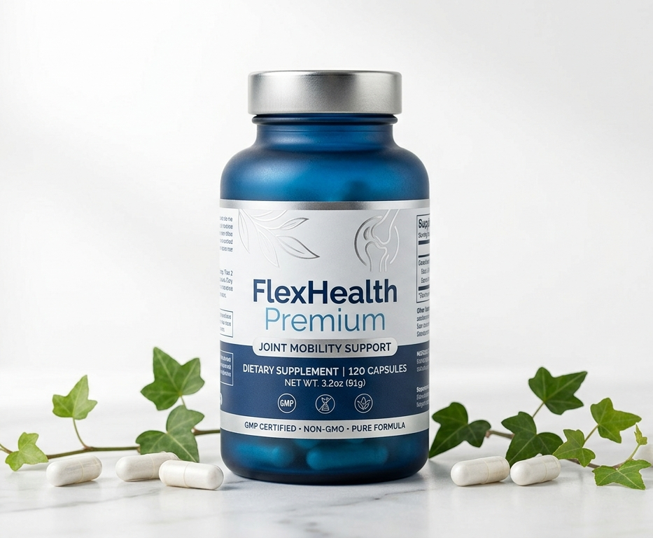 FlexHealth Premium – fľaša výživového doplnku pre kĺby